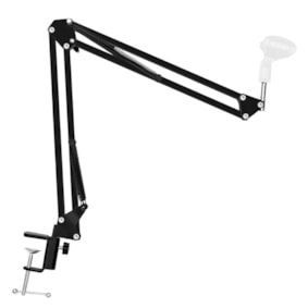 Suporte De Mesa Articulável Para Microfone Vokal VSA60 Preto Suporte De Mesa Articulável Para Microfone Vokal VSA60 Preto