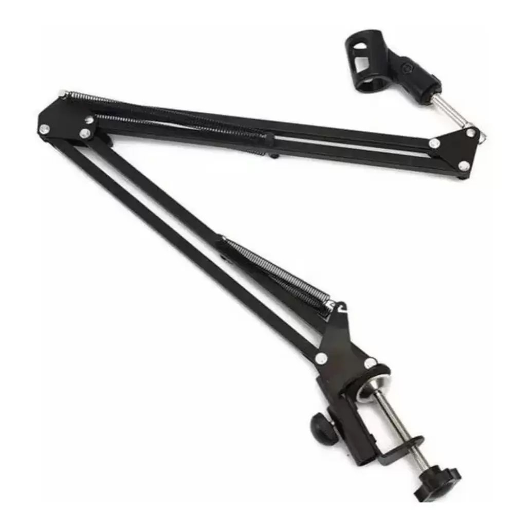 Suporte de Mesa para Microfone Dreamer MS126 Articulado Preto