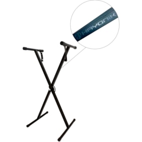 Suporte Hayonik ST300 Em X Preto Ajustável	 Suporte Hayonik ST300 Em X Preto Ajustável