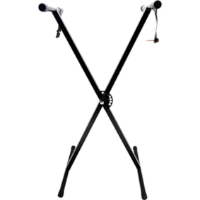 Suporte Hayonik ST300 Em X Preto Ajustável	 Suporte Hayonik ST300 Em X Preto Ajustável