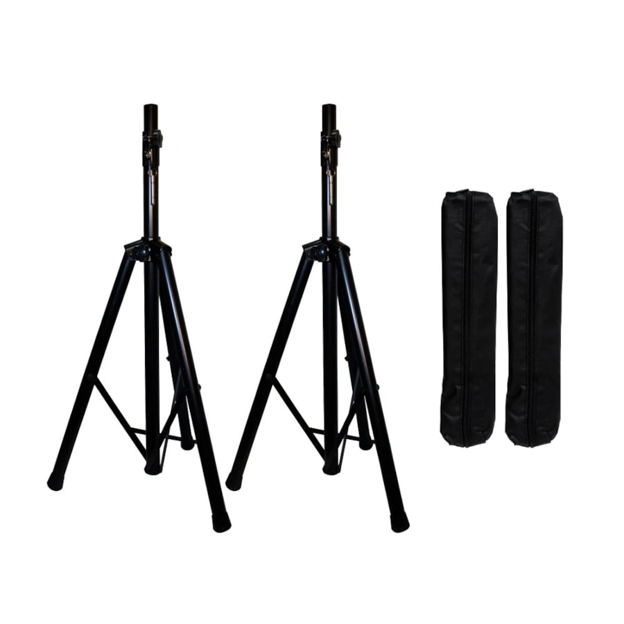 Suporte Torre Tripé para Caixa de Som Lexsen SPS-2 em Par C/ Bag Suporte Torre Tripé para Caixa de Som Lexsen SPS-2 em Par C/ Bag
