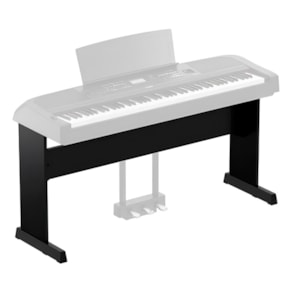 Suporte Yamaha L-300B Para Piano Digital Linha DX670 Preta