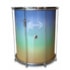 Surdo Contemporânea 161CLBSCR Brisa Suave Alumínio Pele Animal 18 Polegads