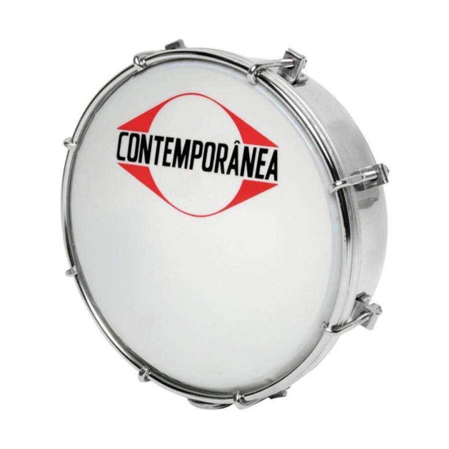Tamborim Contemporânea 206LT Alumínio de 6 Tamborim Contemporânea 206LT Alumínio de 6