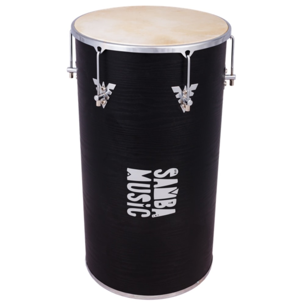 Tantan Samba Music 951MA BKW de 70x14 Preto C/ Pele de Couro