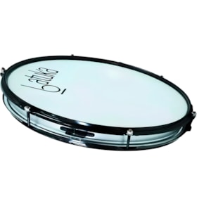 Tarol Luen Linha Batuka De 14x6cm C/ Aro Preto