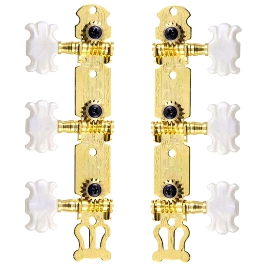 Tarraxa Strinberg CM30GD Dourada p/ Violão Nylon Pino Grosso Tarraxa Strinberg CM30GD Dourada p/ Violão Nylon Pino Grosso