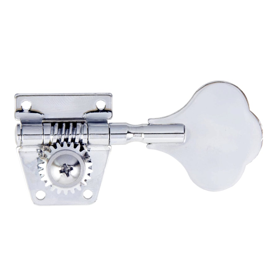 Tarraxas para Contrabaixo 4 Cordas Strinberg BM40CR Padrão Jazz Bass Cromadas 4 Em Linha Tarraxas para Contrabaixo 4 Cordas Strinberg BM40CR Padrão Jazz Bass Cromadas 4 Em Linha