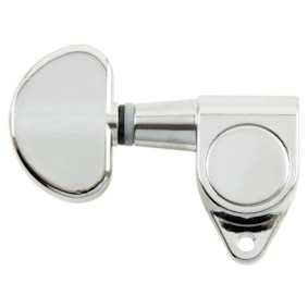 Tarraxas para Violão Strinberg AM04 Blindadas e Cromadas - 3+3 Tarraxas para Violão Strinberg AM04 Blindadas e Cromadas - 3+3