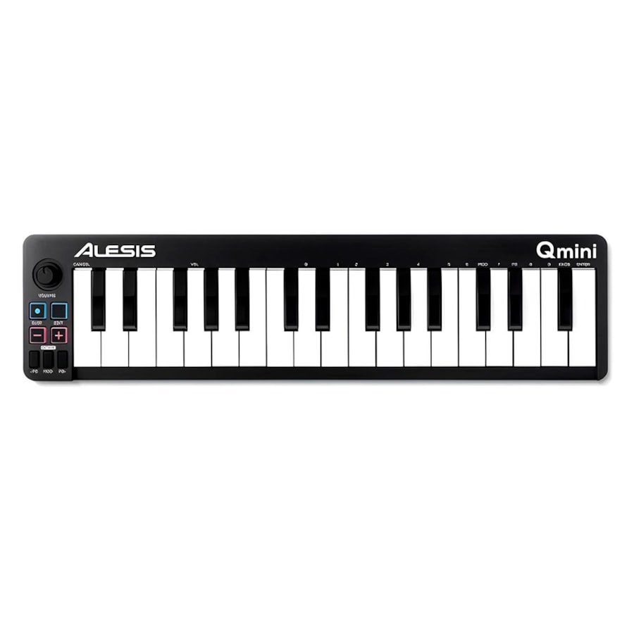 Teclado Alesis QMINI Controlador De 32 Teclas Teclado Alesis QMINI Controlador De 32 Teclas