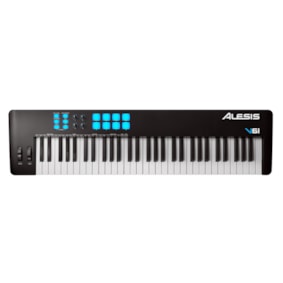 Teclado Alesis V61 MKII Controlador de 61 Teclas - 2ª Geração