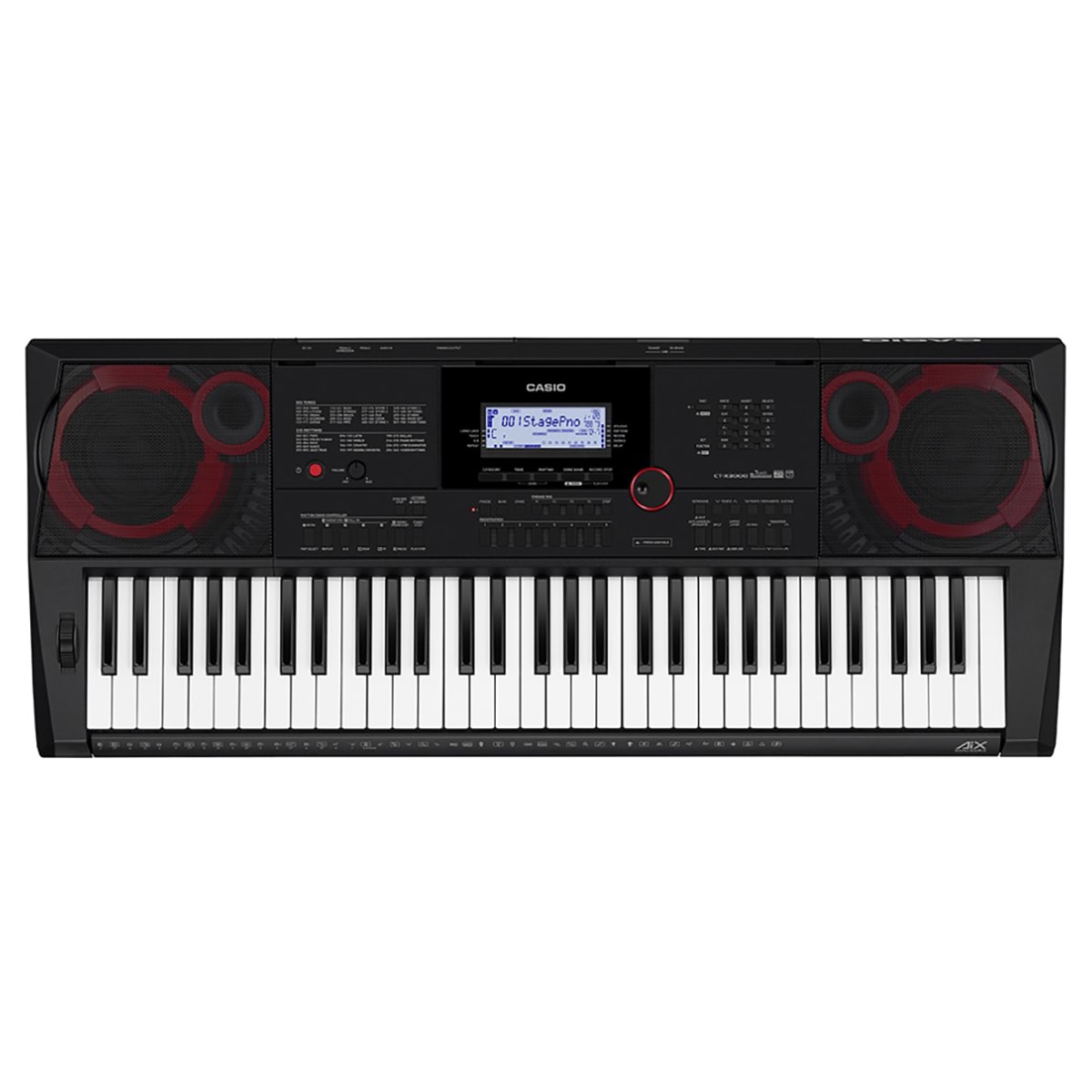 Teclado Casio Arranjador CT-X3000 Preto 61 Teclas - Akustica Musical