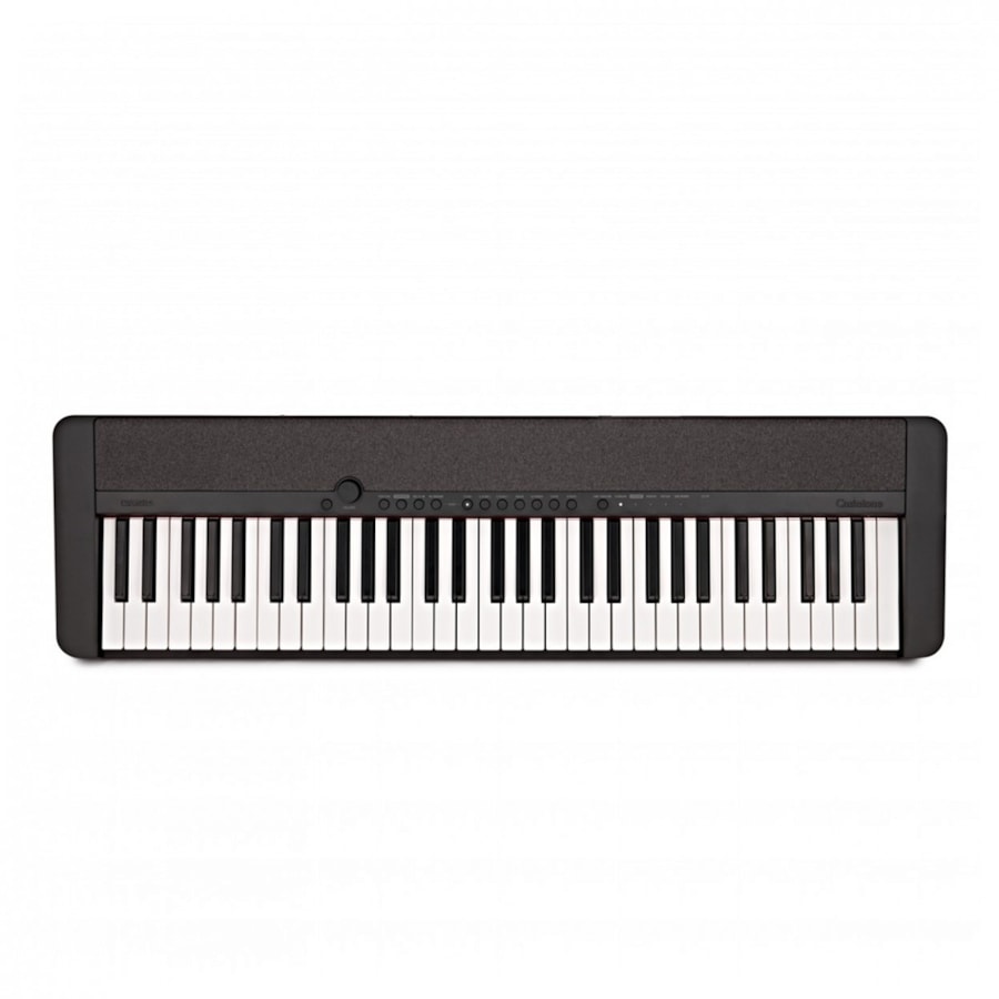 Teclado Casio CT-S1 BK Casiotone de 61 Teclas Preto Bluetooth