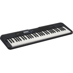 Teclado Casio CTS300 BK Linha Casiotone de 61 Teclas Preto C/ Fonte Teclado Casio CTS300 BK Linha Casiotone de 61 Teclas Preto C/ Fonte