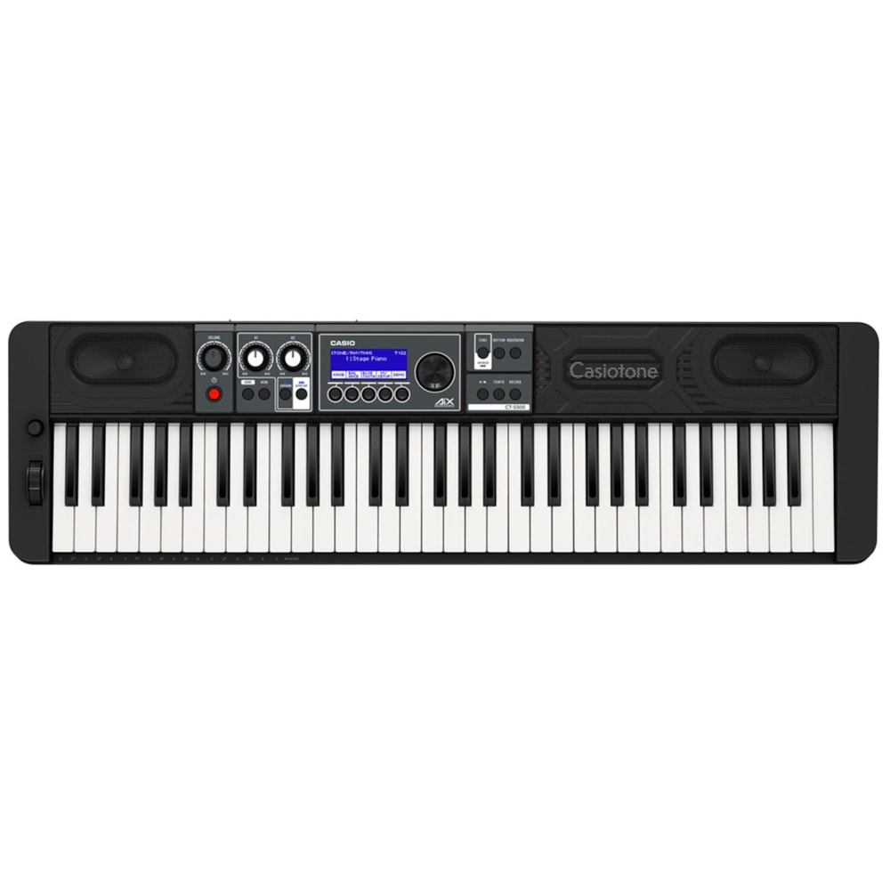 Teclado Casio CTS500 BK Linha Casiotone de 61 Teclas Preto