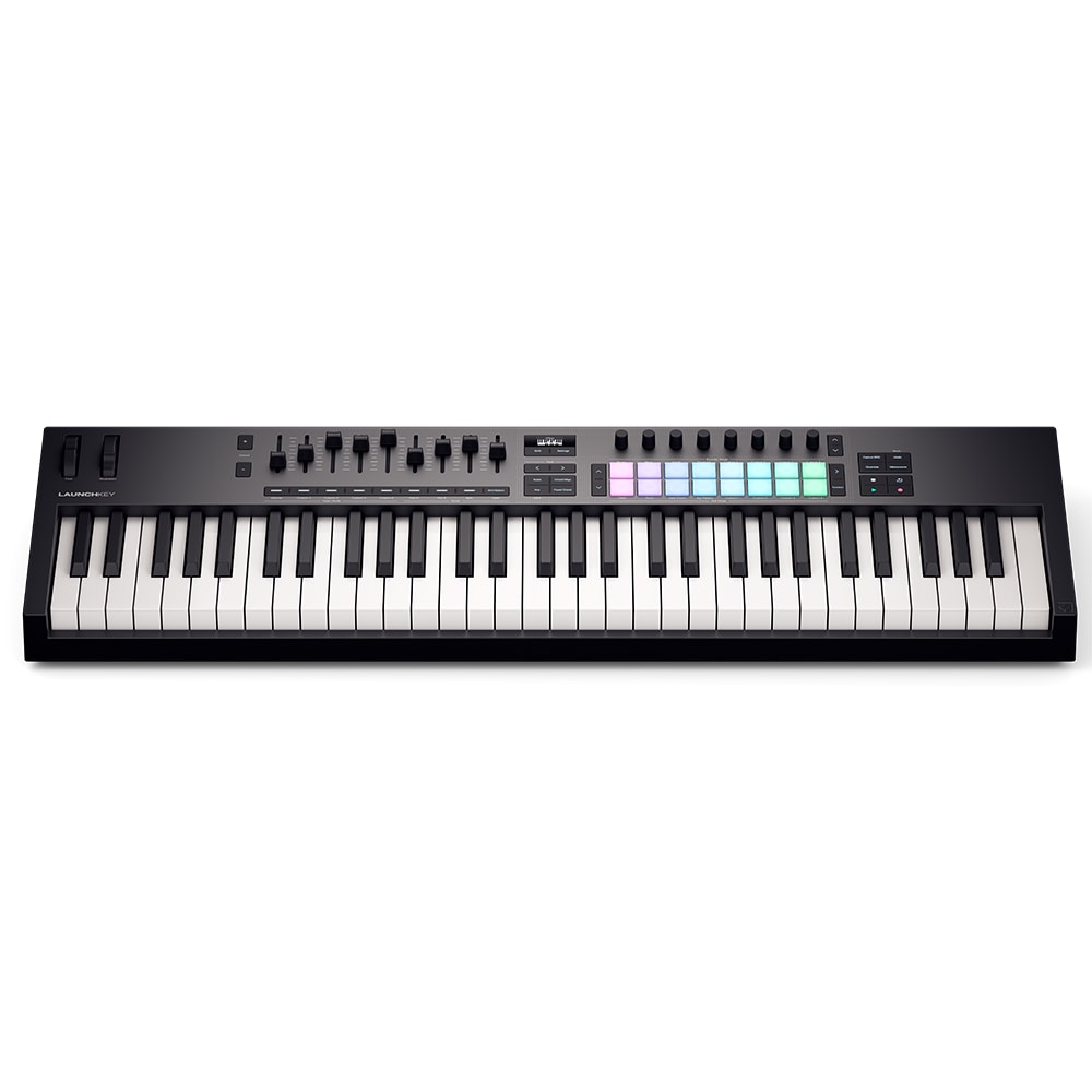 Teclado Controlador Novation MK4 Launchkey 61 Teclas USB.