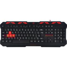 Teclado Gamer  Fortrek GK706 BK/RD Spider USB Teclado Gamer  Fortrek GK706 BK/RD Spider USB