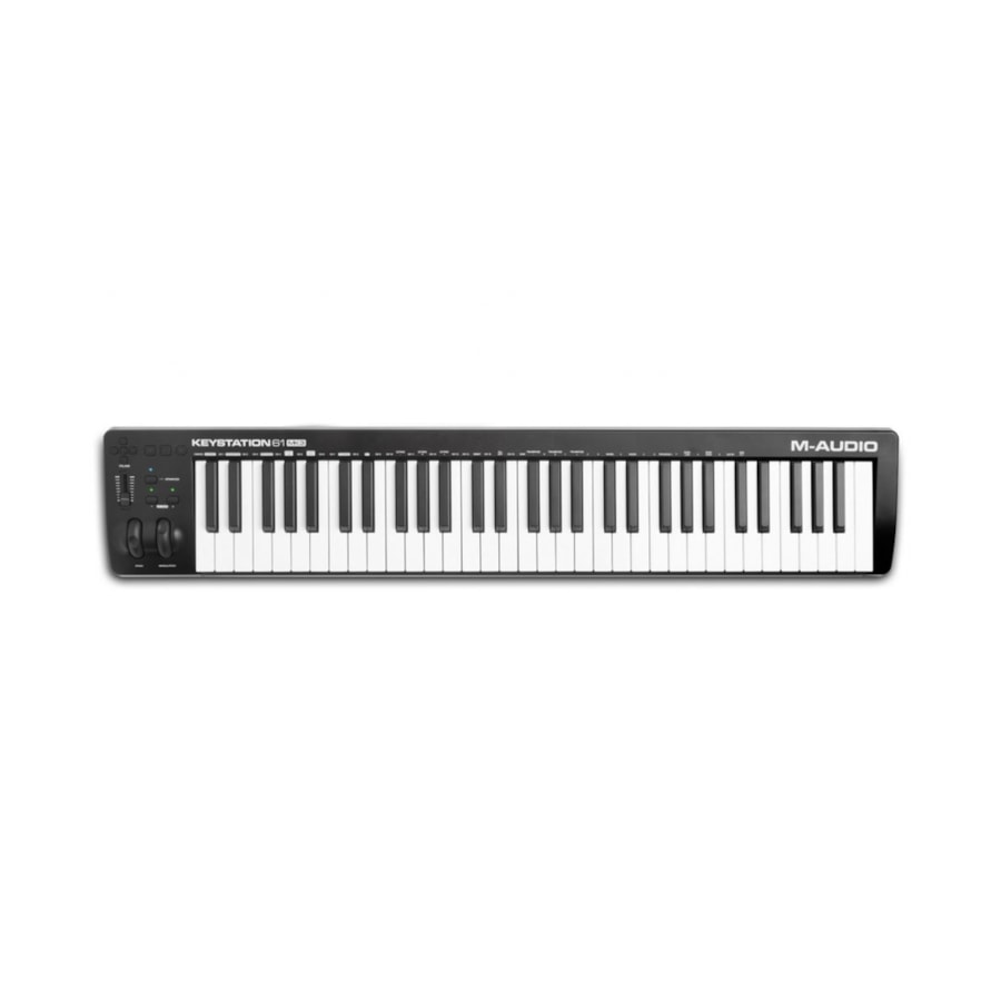 Teclado M-Audio Keystation 49 MK3 Keystation MK3 Series Controlador de 49 Teclas Preto