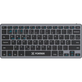 Teclado Office Fortrek KB11 BK Compact C/ Bluetooth Teclado Office Fortrek KB11 BK Compact C/ Bluetooth