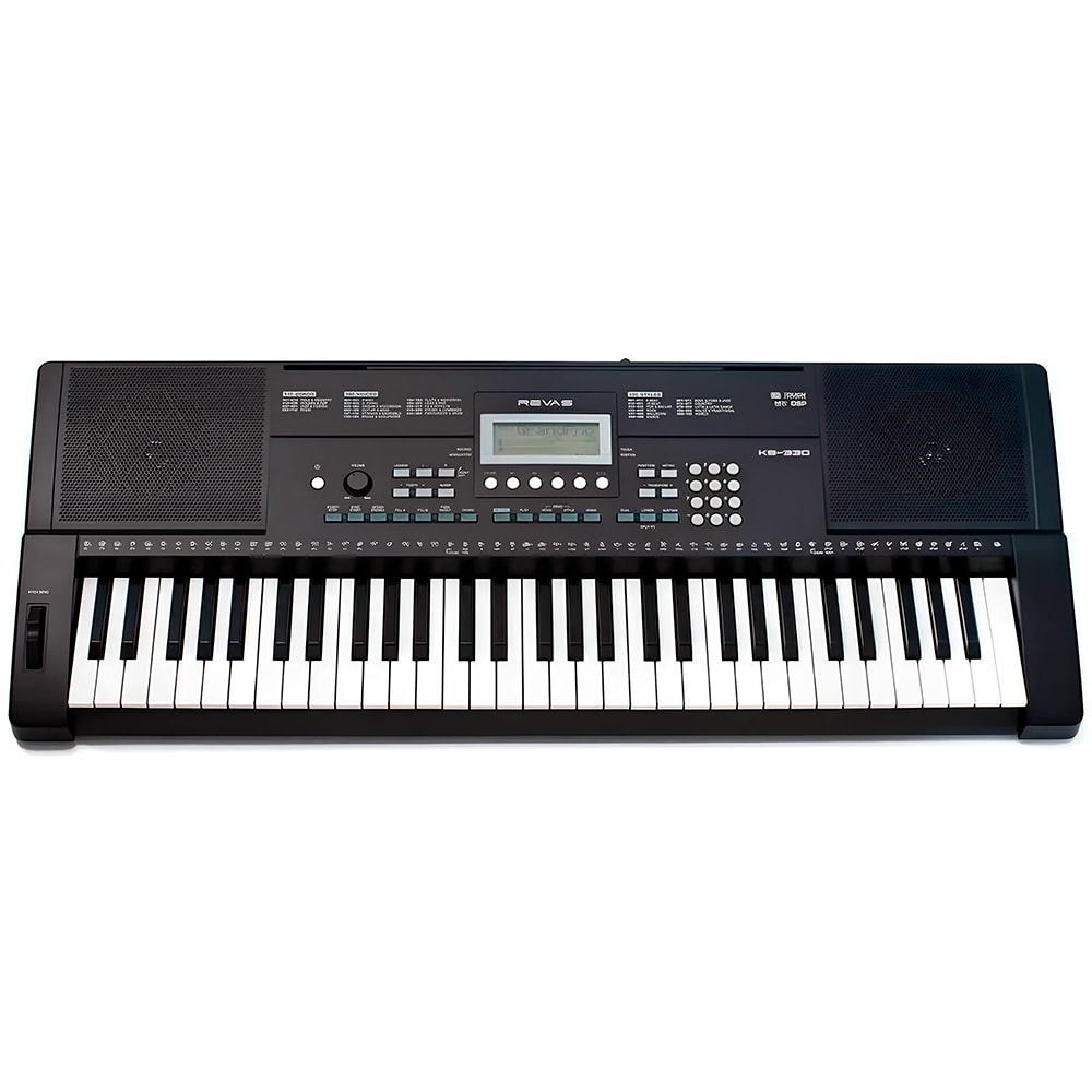 Teclado Roland Revas KB330 Arranjador Preto 61 Teclas C/ Fonte