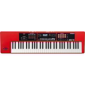 Teclado Roland XPS10X RD Sintetizador Vermelho Teclado Roland XPS10X RD Sintetizador Vermelho