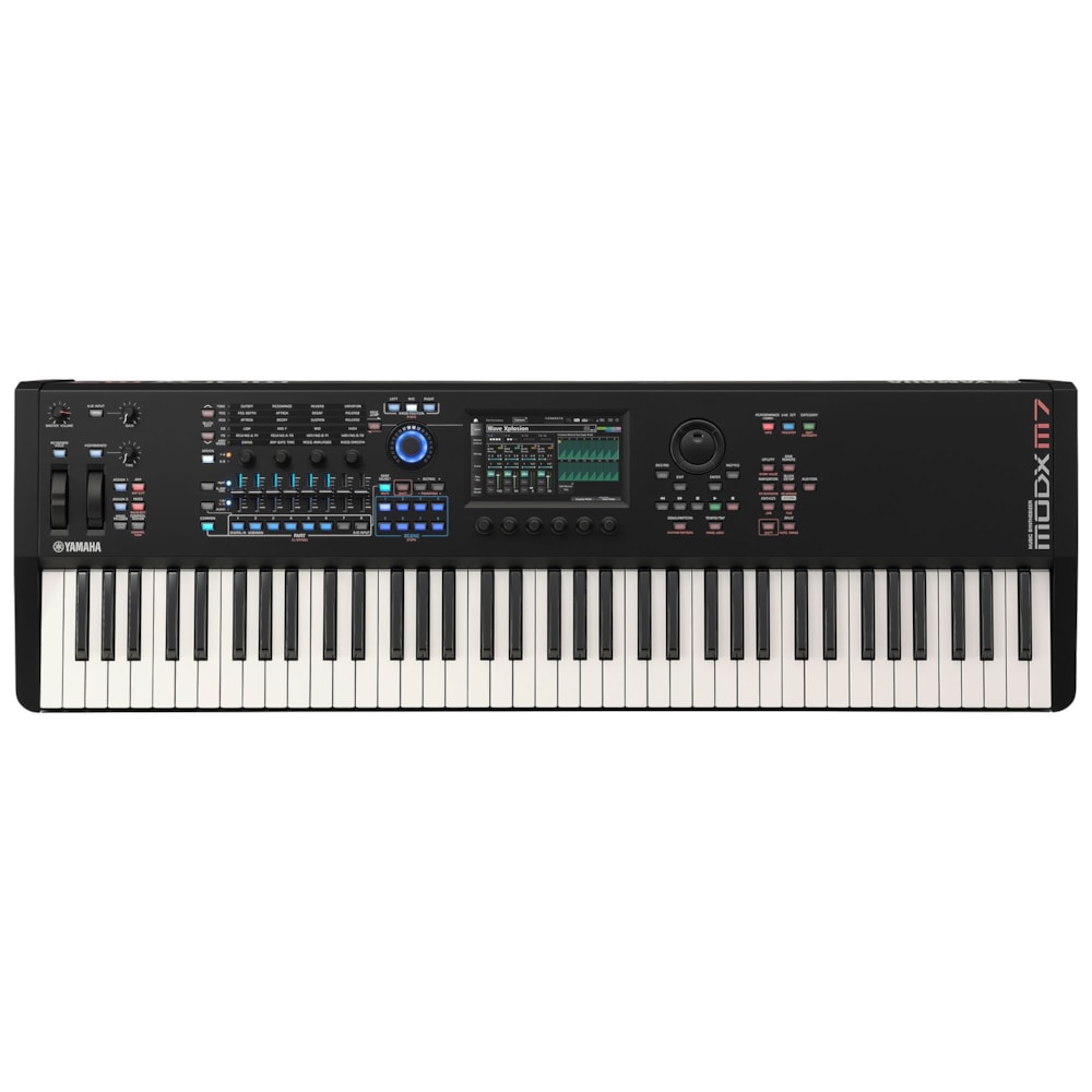 Teclado Yamaha MODX M7 Sintetizador Preto