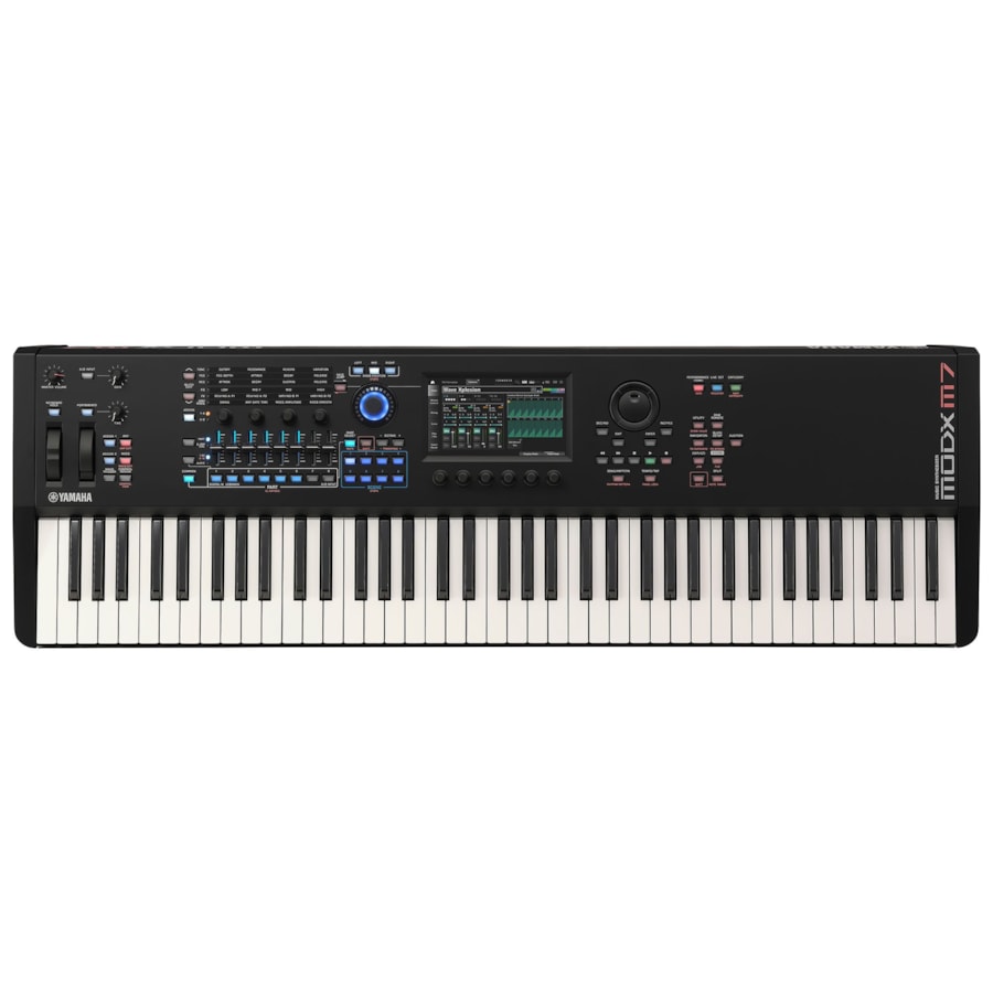 Teclado Yamaha MODX M7 Sintetizador Preto