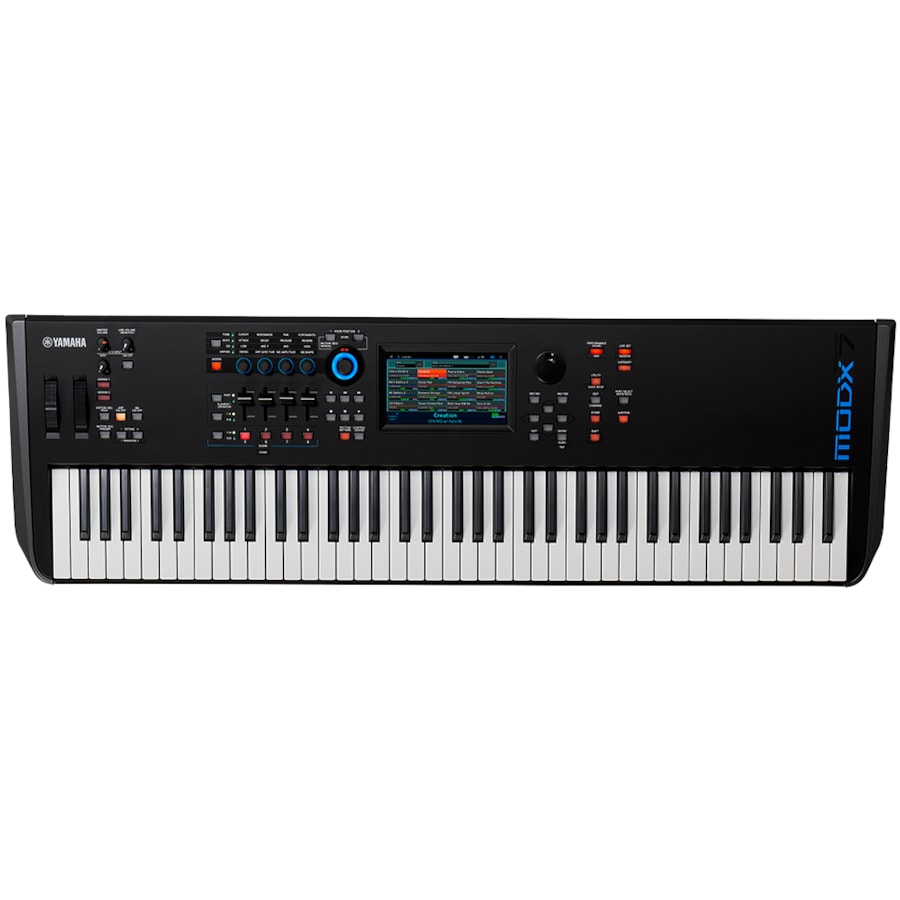 Teclado Yamaha MODX M7 Sintetizador Preto