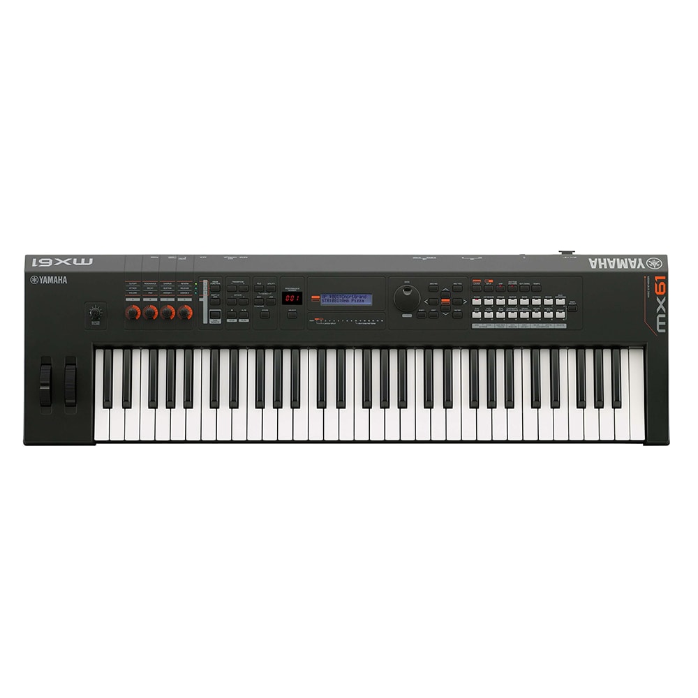 Teclado Yamaha MX61 BK Sintetizador MX Series Preto 61 Teclas C