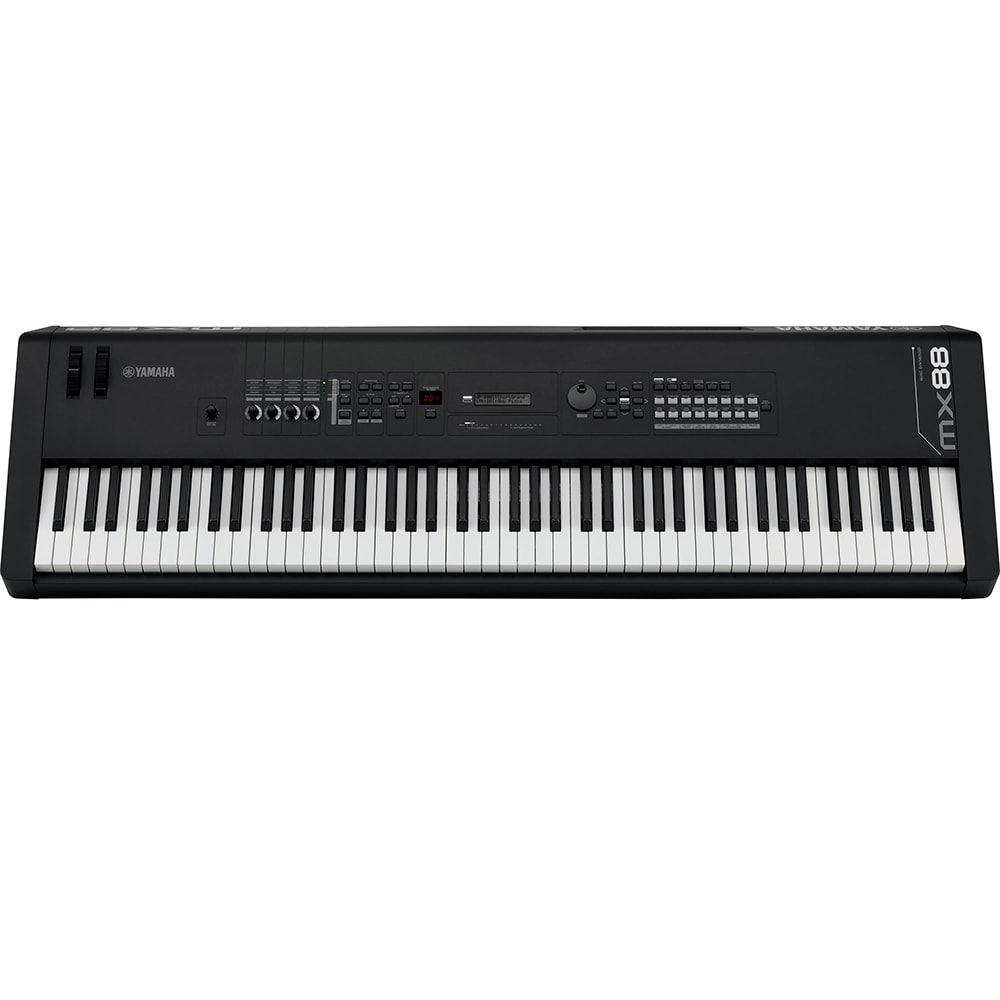 Teclado Yamaha MX88 BK Sintetizador Preto 88 Teclas C/ Fonte