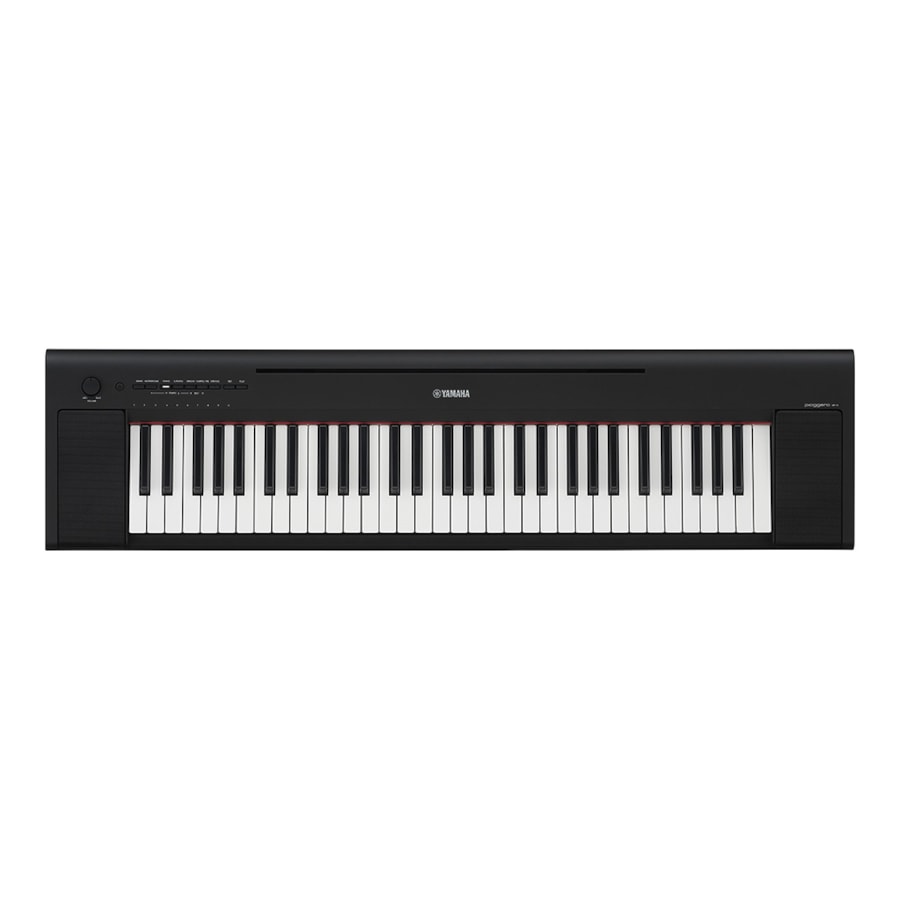 Teclado Yamaha NP15B Piaggero Preto 61 Teclas com Fonte