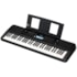 Teclado Yamaha PSR-E383 Arranjador de 61 Teclas Preto C/ Fonte e Estante de Partitura