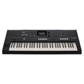 Teclado Yamaha PSR-E583 Arranjador 61 Teclas Preto C/ Fonte