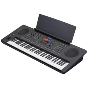 Teclado Yamaha PSR-SX620 Arranjador 61 Teclas Preto