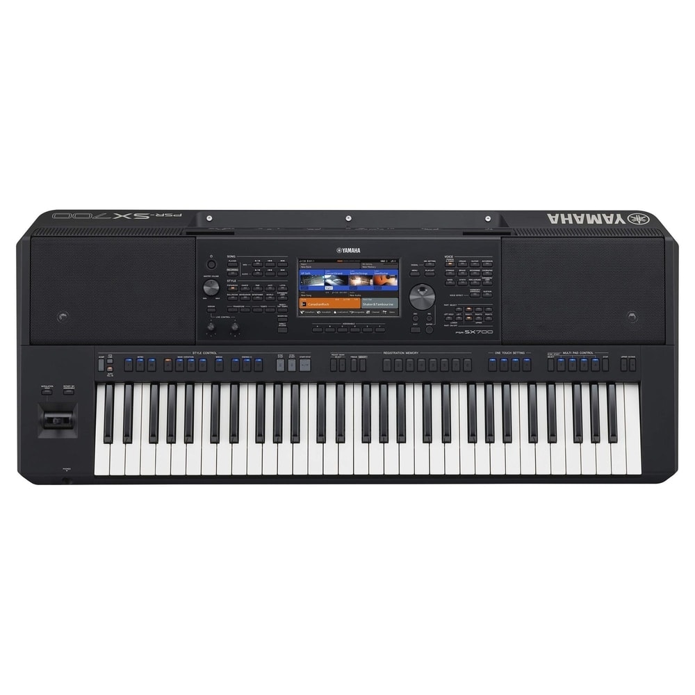 Teclado Yamaha PSR-SX700 de 61 teclas c/ Fonte  