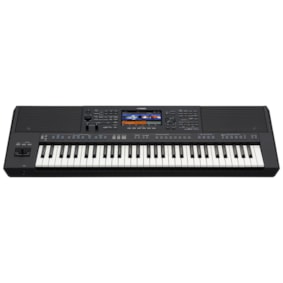 Teclado Yamaha PSR-SX720 Workstation de 61 Teclas Preto c/ Fonte  