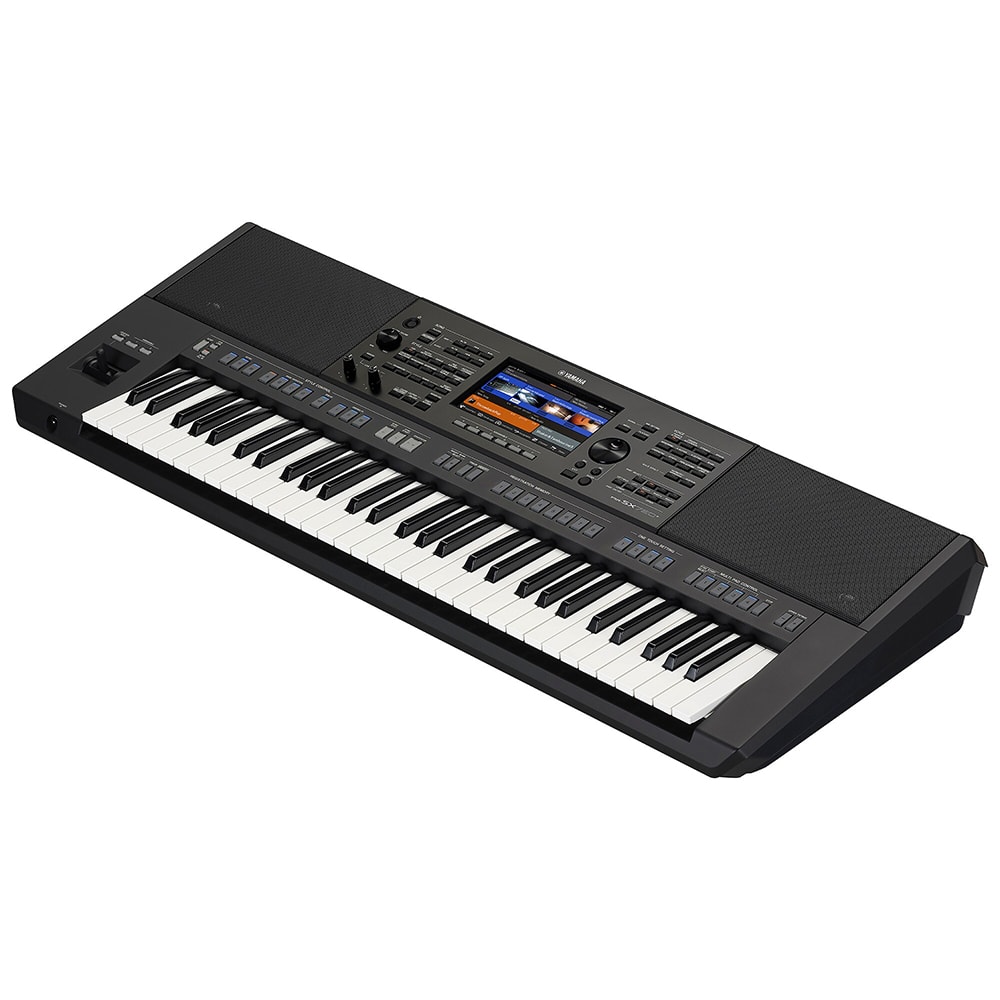 Teclado Yamaha PSR SX720X Arranjador 61 Teclas Preto