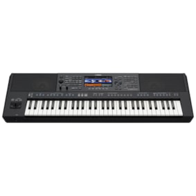 Teclado Yamaha PSR-SX920 Workstation de 61 Teclas Preto c/ Fonte  