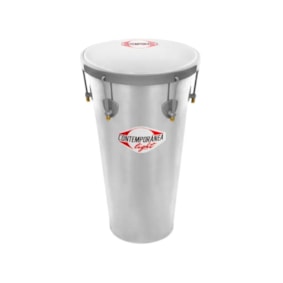 Timbal Contemporânea 03LT Light Alumínio 10x50 Pele Leitosa 