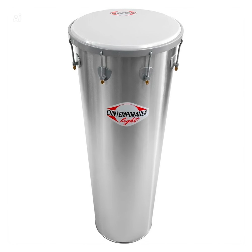Timbal Contemporânea 352LT Light Alumínio 14x90 Pele Leitosa 
