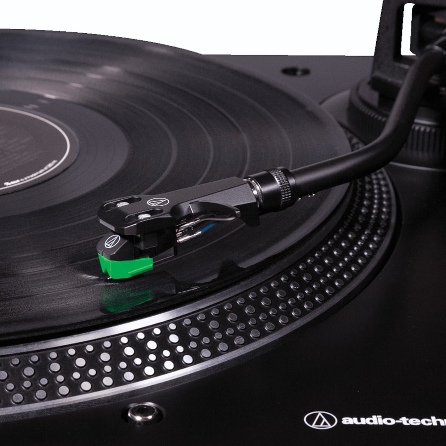 Toca-discos Audio-Technica AT-LP120XBT BK Preto - Akustica Musical