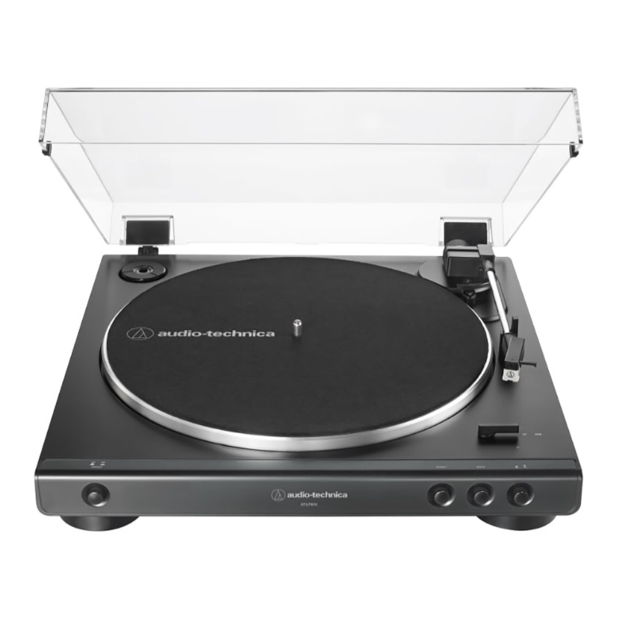 Toca-discos Audio-Technica AT-LP60X BK Preto