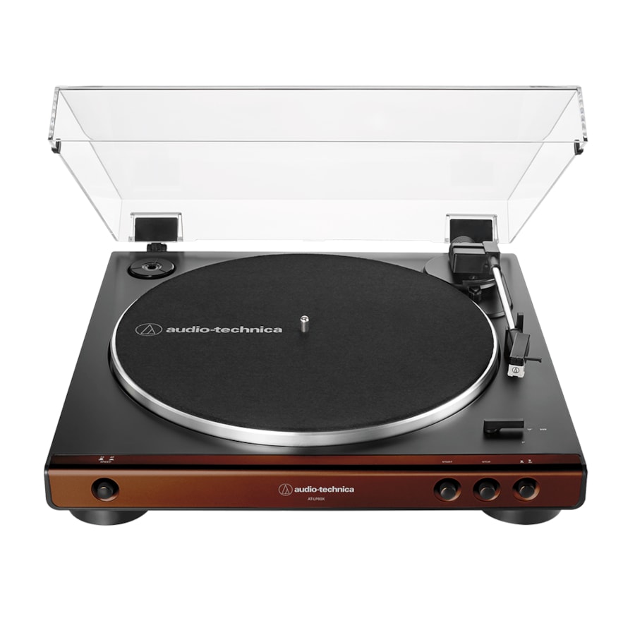 Toca-discos Audio-Technica AT-LP60X BW Brow Toca-discos Audio-Technica AT-LP60X BW Brow