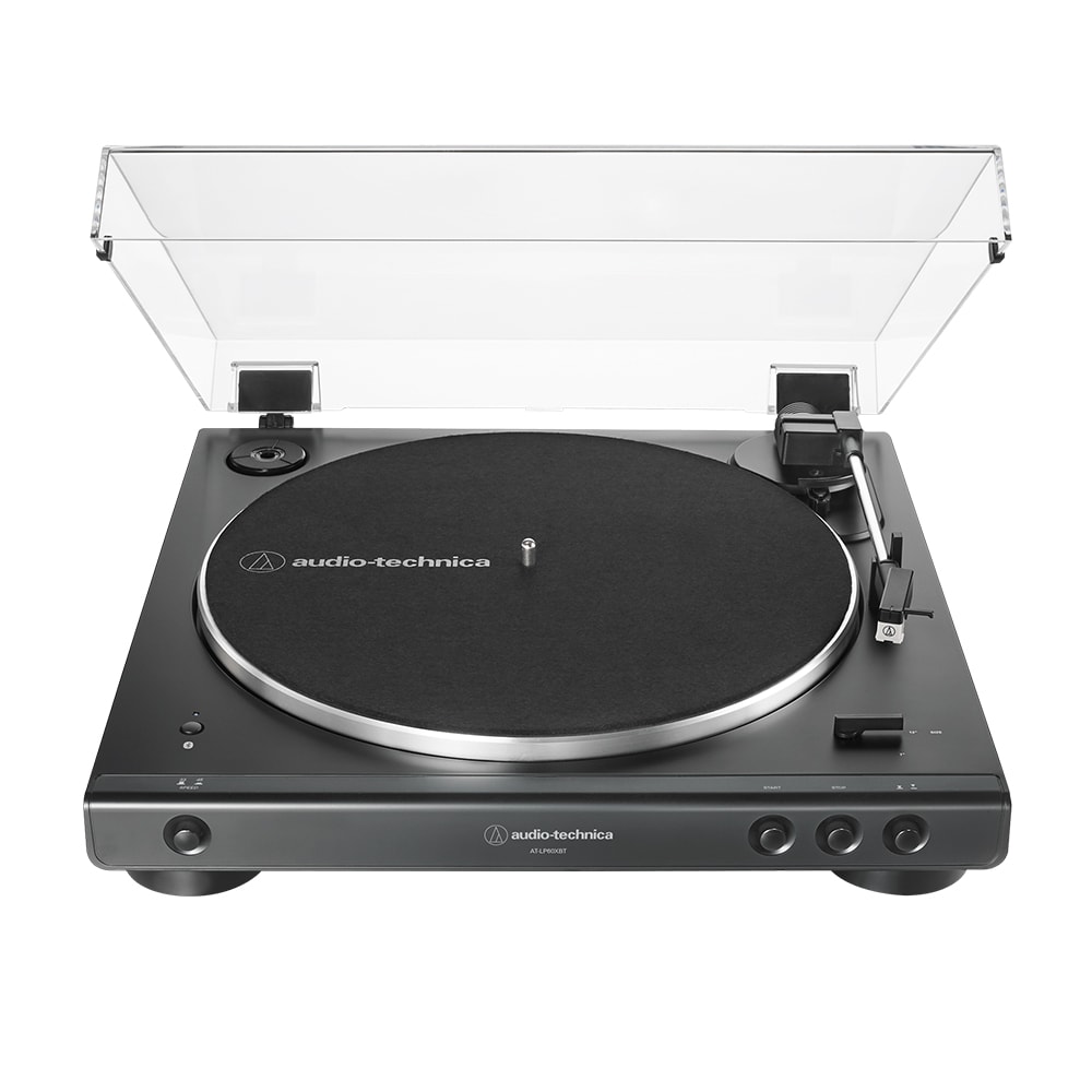 Toca-discos Audio-Technica AT-LP60XBT BK Preto C/ Bluetooth