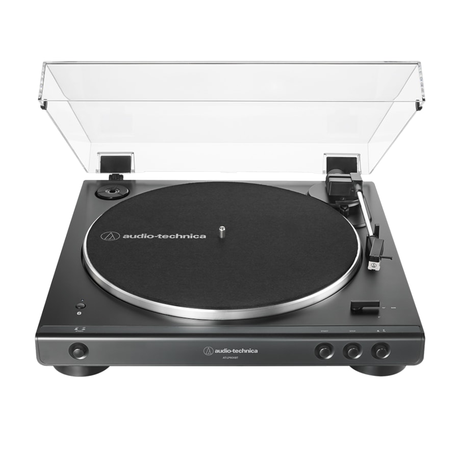 Toca-discos Audio-Technica AT-LP60XBT BK Preto C/ Bluetooth Toca-discos Audio-Technica AT-LP60XBT BK Preto C/ Bluetooth