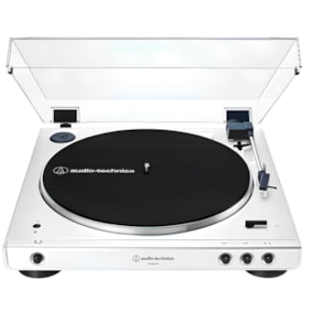 Toca-Discos Audio-Technica AT-LP60XBT WW White C/ Bluetooth Toca-Discos Audio-Technica AT-LP60XBT WW White C/ Bluetooth