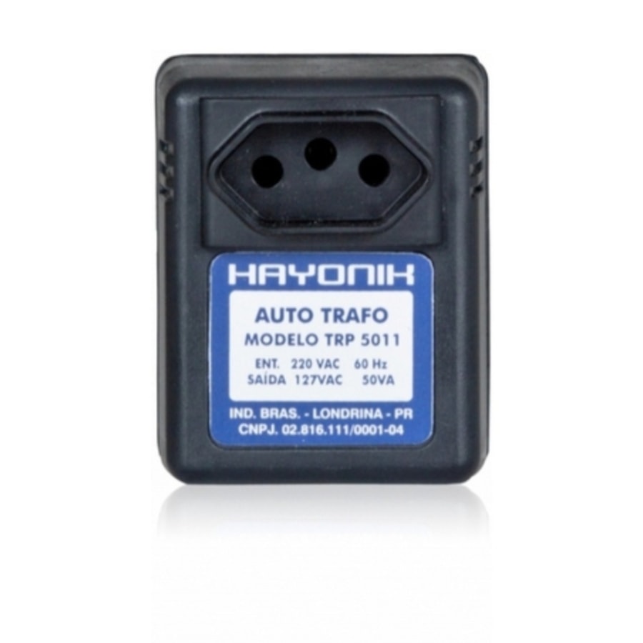 Transformador Hayonik TRP 5011 de 220V para 110V