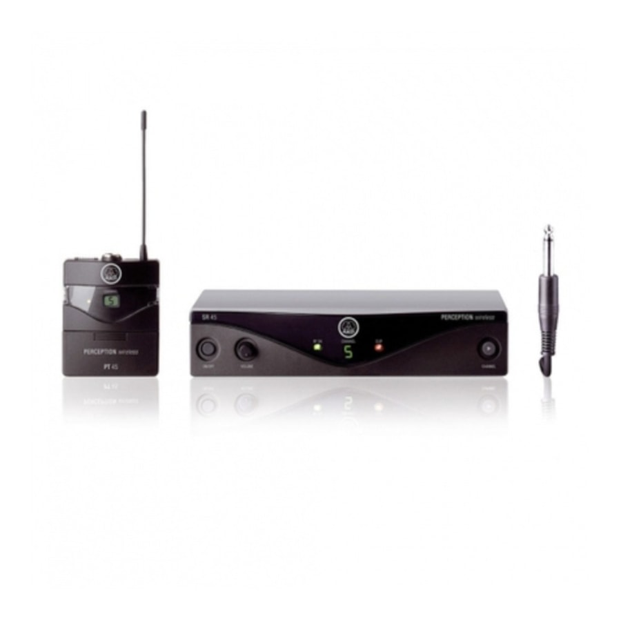 Transmissor AKG Perception 45 Wireless Para Instrumentos Transmissor AKG Perception 45 Wireless Para Instrumentos