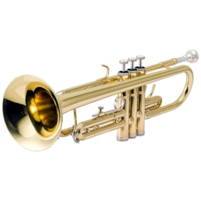 Trompete Harmonics HTR-300L Laqueado em Sib c/ Case