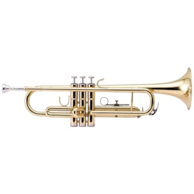 Trompete Harmonics HTR-300L Laqueado em Sib c/ Case Trompete Harmonics HTR-300L Laqueado em Sib c/ Case
